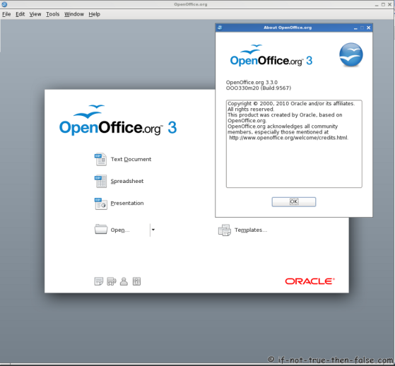 OpenOffice.org 3.3.0 Screenshot OpenOffice.org 3.3.0 Screenshot