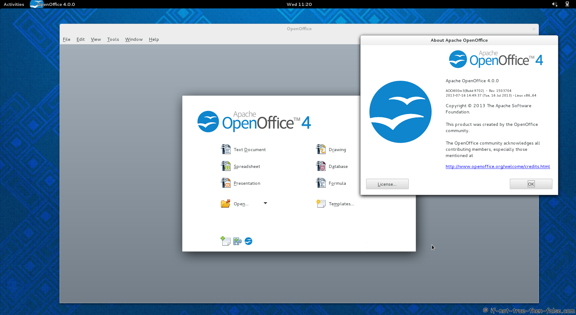 Install Apache OpenOffice 4.1.1 on Fedora 21/20, CentOS ...