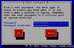 Set Root Password
