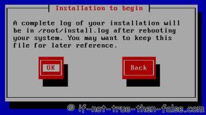 Installing Selected Packages - Start package install