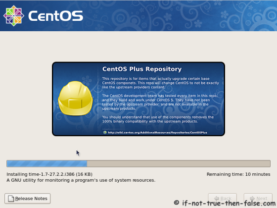 CentOS 5.9 Installing selected packages