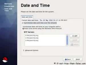 27. Setup date and time and keep up-to-date with NTP