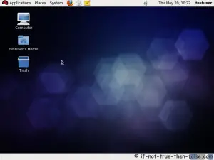 29. Red Hat (RHEL) 6 Gnome Desktop, empty and default look