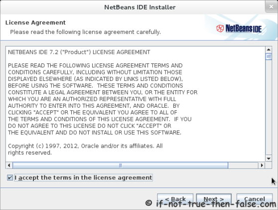 NetBeans IDE 7.2 License agreement NetBeans IDE 7.2 License agreement