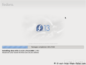 Fedora 13 Upgrade Install Packages