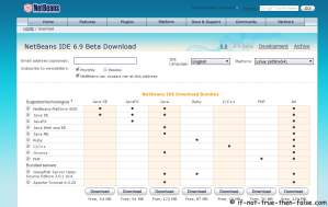 NetBeans 6.9.1 Download