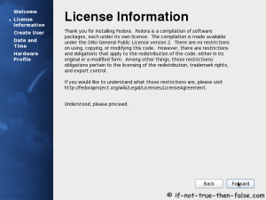 24. Accecpt Fedora License