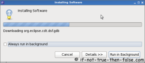 Eclipse SDK 3.6 Installing Software