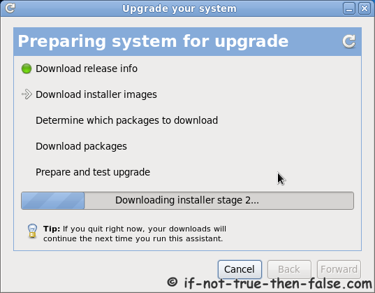 Fedora Preupgrade Prepare system