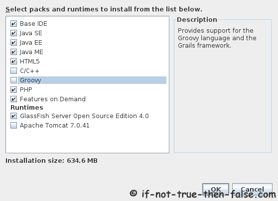 NetBeans IDE 7.4 Customize Installation