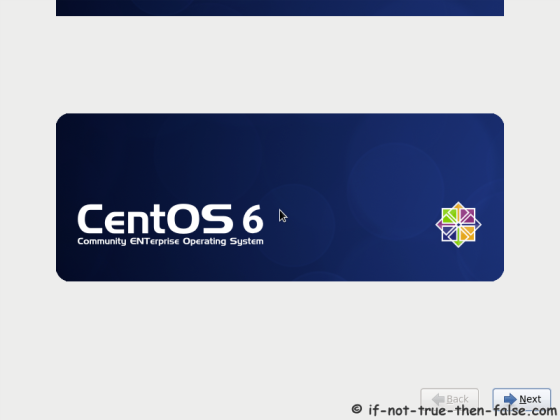 CentOS 6.10 Graphical Installer Starts