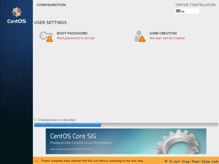 CentOS 7.7 Configure User Settings