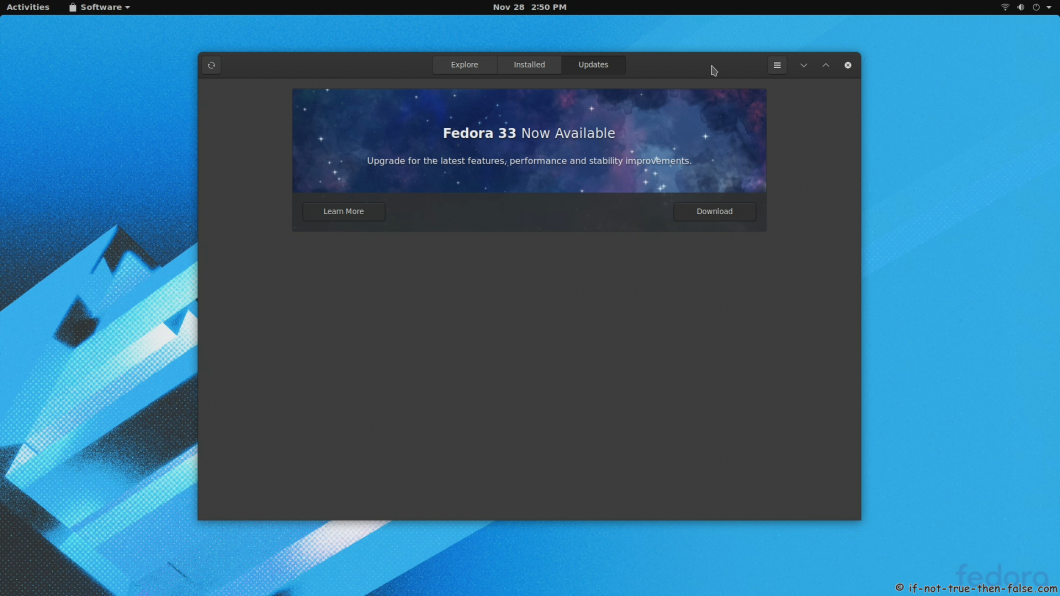 Fedora 33 Now Available
