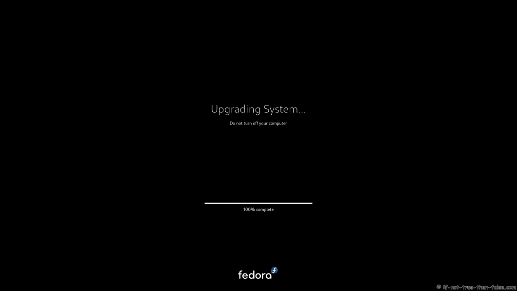 Fedora 35 Upgrade Ready